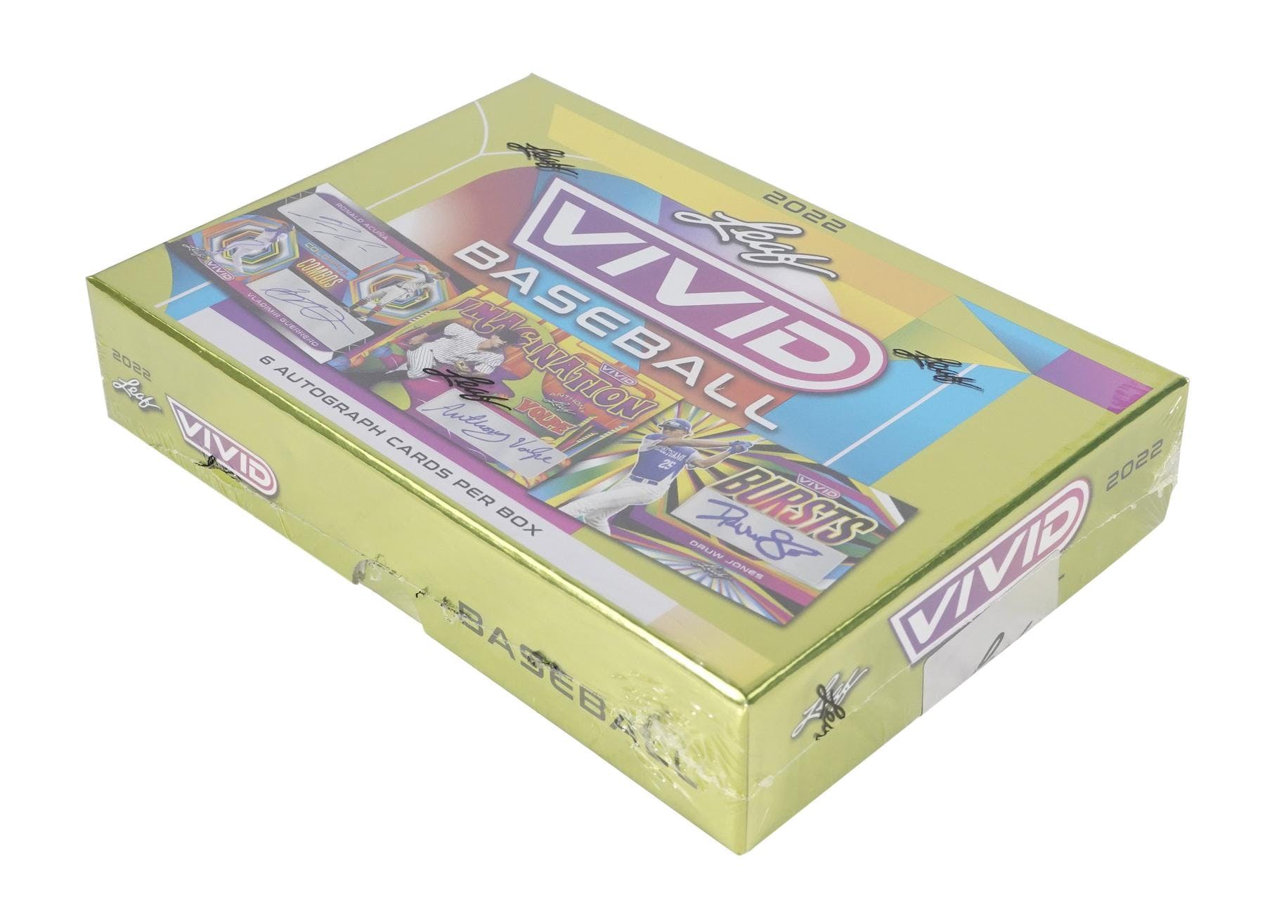 2022 Leaf Vivid Baseball Box - Columbia Hobby - Sports Card Boxes - Toploaders - Card Savers