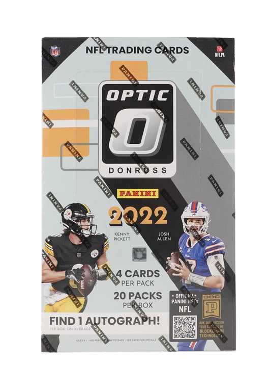 2022 Panini Donruss Optic Football Hobby Box - Columbia Hobby - Sports Card Boxes - Toploaders - Card Savers