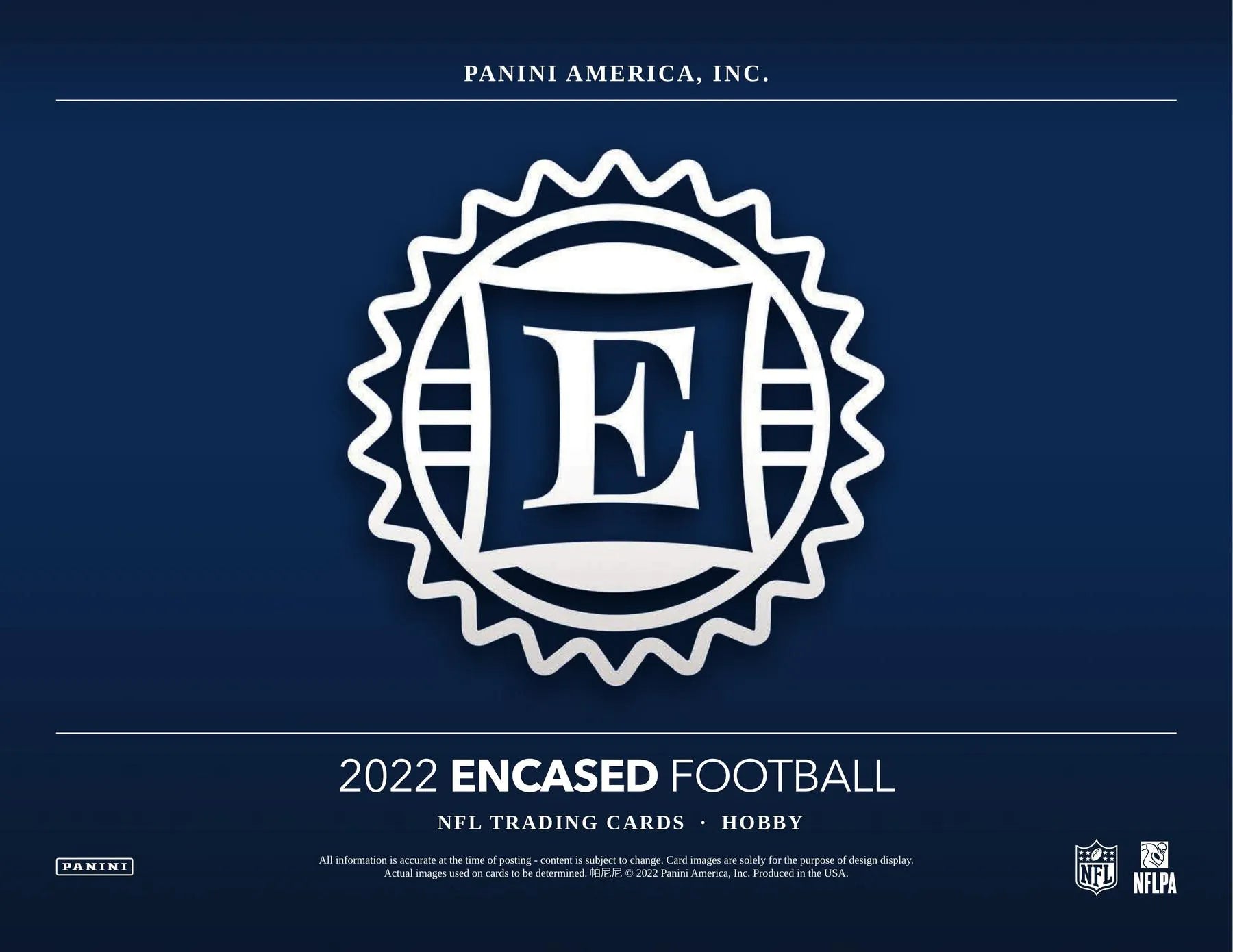 2022 Panini Encased Football Hobby Box - Columbia Hobby - Sports Card Boxes - Toploaders - Card Savers