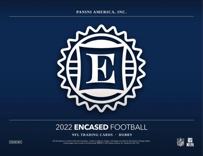 2022 Panini Encased Football Hobby Box - Columbia Hobby - Sports Card Boxes - Toploaders - Card Savers