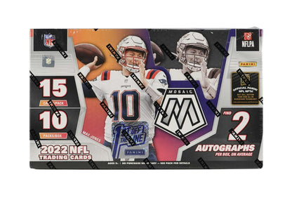 2022 Panini Mosaic Football 1st Off The Line FOTL Hobby Box - Columbia Hobby - Sports Card Boxes - Toploaders - Card Savers
