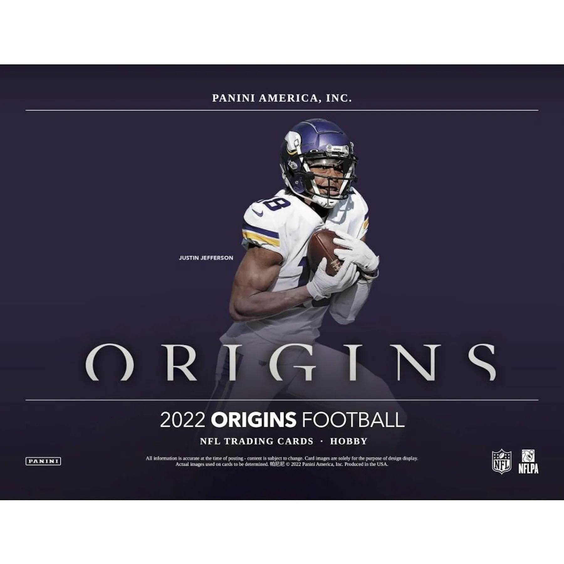 2022 Panini Origins Football Hobby Box - Columbia Hobby - Sports Card Boxes - Toploaders - Card Savers