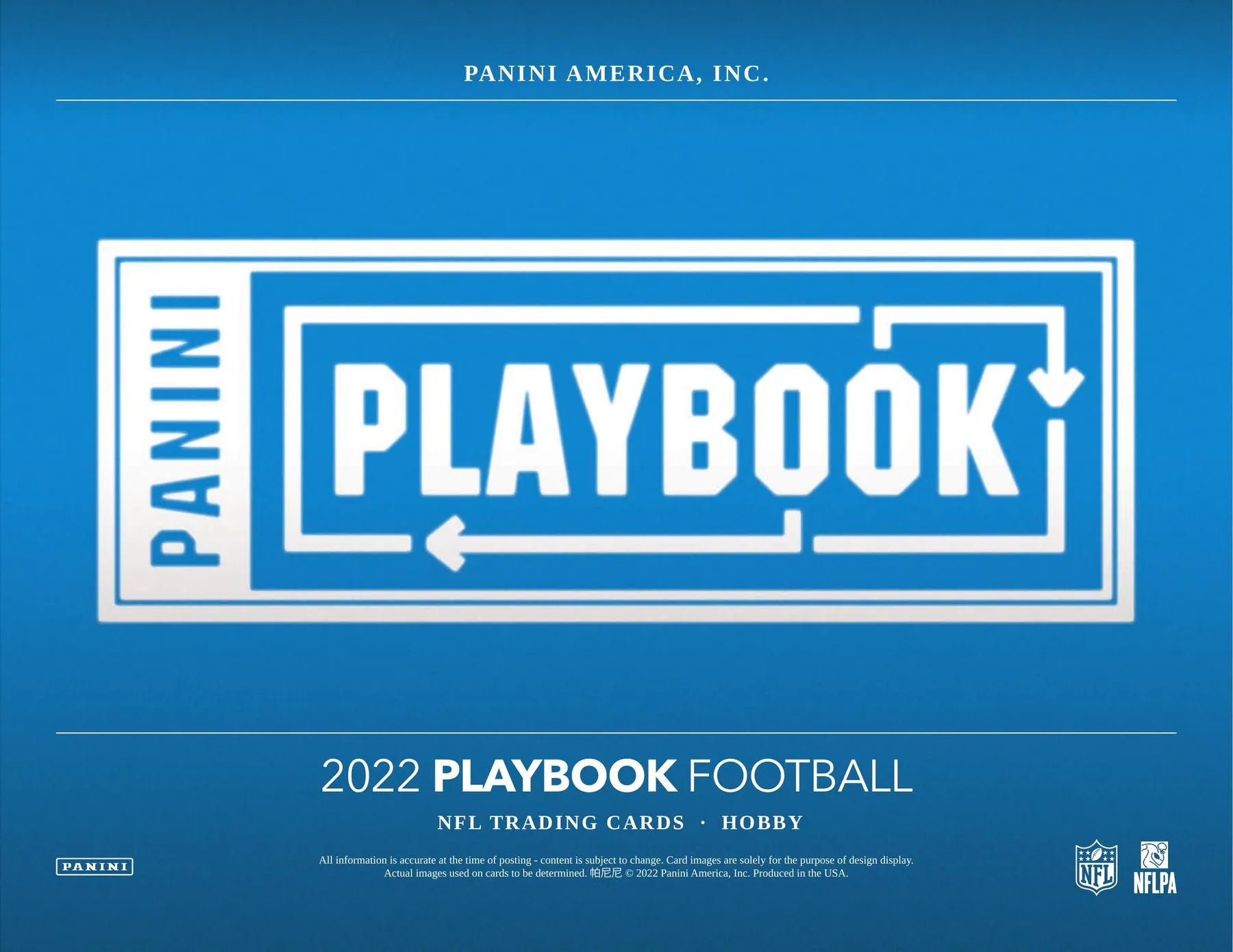 2022 Panini Playbook Football Hobby - Columbia Hobby - Sports Card Boxes - Toploaders - Card Savers