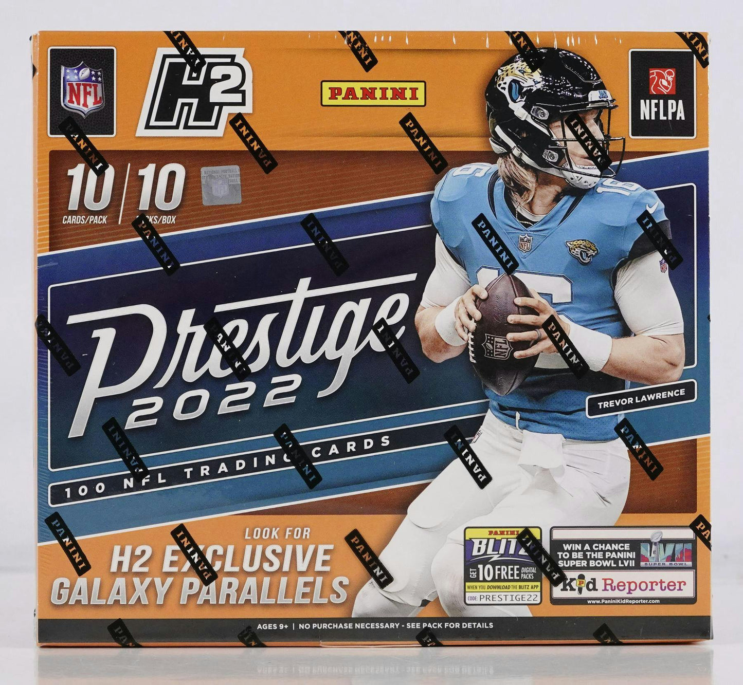 2022 Panini Prestige Football H2 Box (Galaxy Parallels!) - Columbia Hobby - Sports Card Boxes - Toploaders - Card Savers