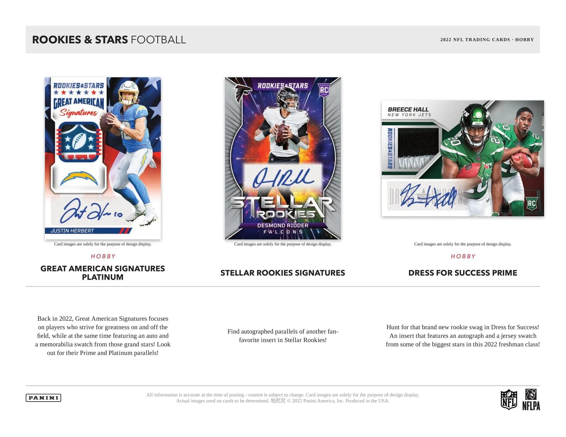 2022 Panini Rookies and Stars Football Hobby - Columbia Hobby - Sports Card Boxes - Toploaders - Card Savers