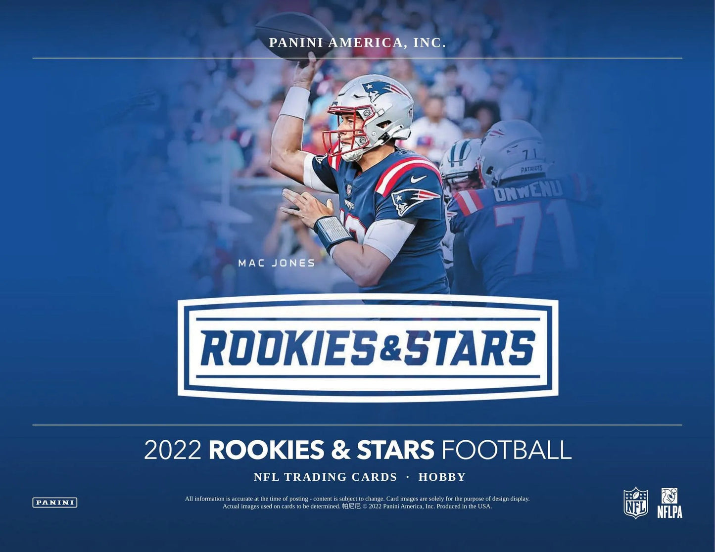 2022 Panini Rookies and Stars Football Hobby - Columbia Hobby - Sports Card Boxes - Toploaders - Card Savers