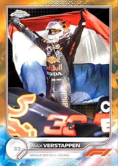 2022 Topps Chrome F1 Formula 1 Sapphire Edition Hobby Box - Columbia Hobby - Sports Card Boxes - Toploaders - Card Savers
