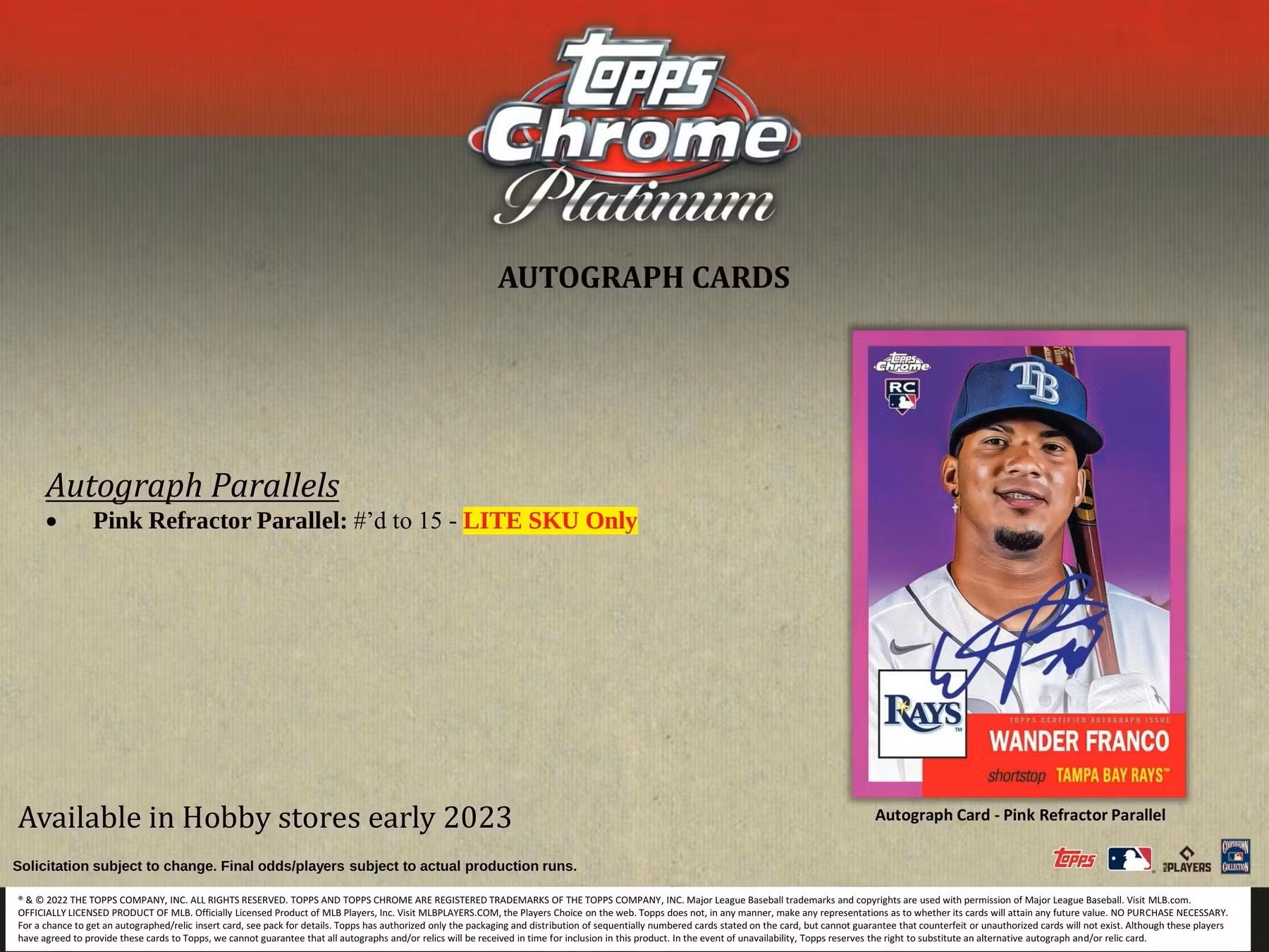 2022 Topps Chrome Platinum Anniversary Baseball Hobby LITE Box - Columbia Hobby - Sports Card Boxes - Toploaders - Card Savers