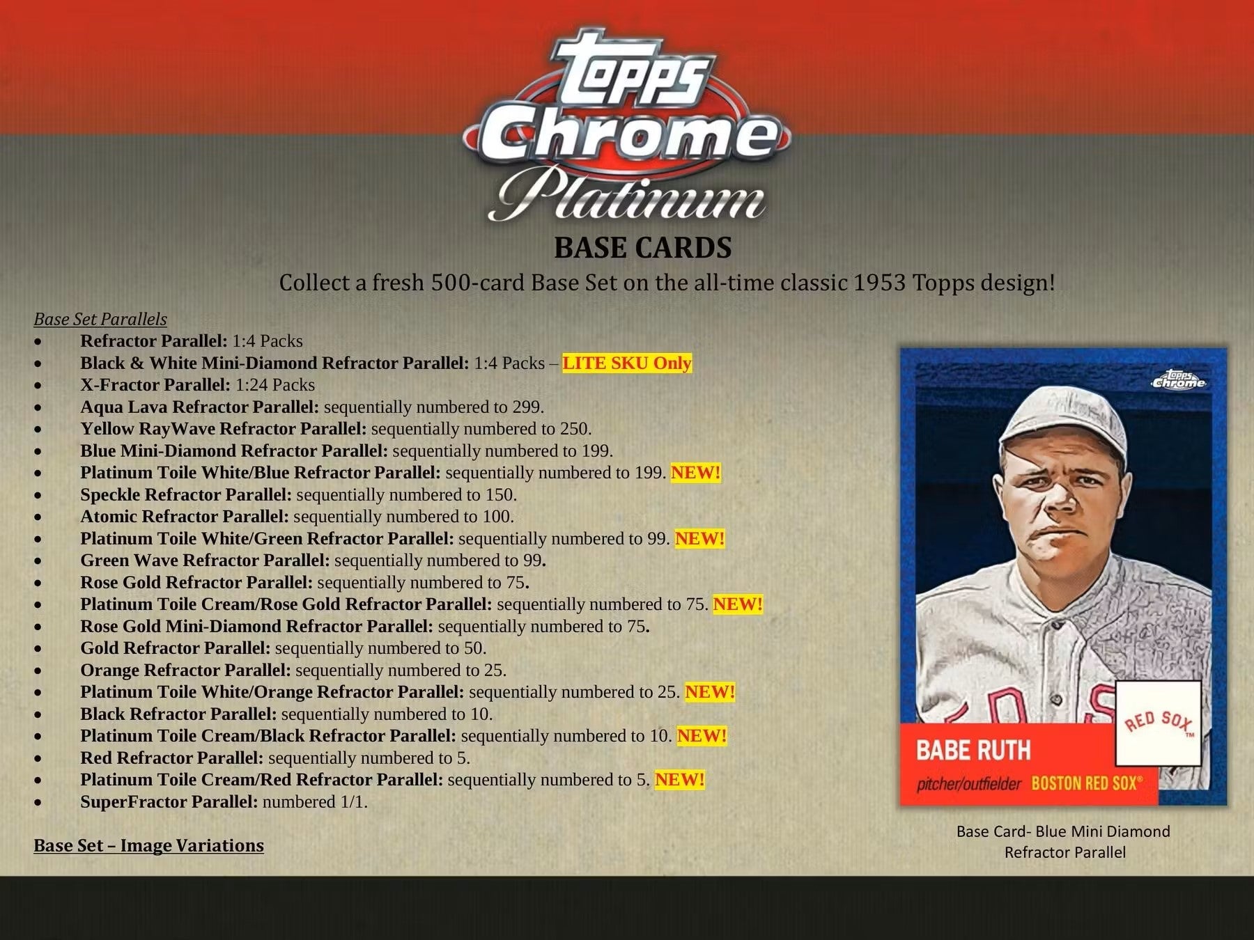 2022 Topps Chrome Platinum Anniversary Baseball Hobby LITE Box - Columbia Hobby - Sports Card Boxes - Toploaders - Card Savers