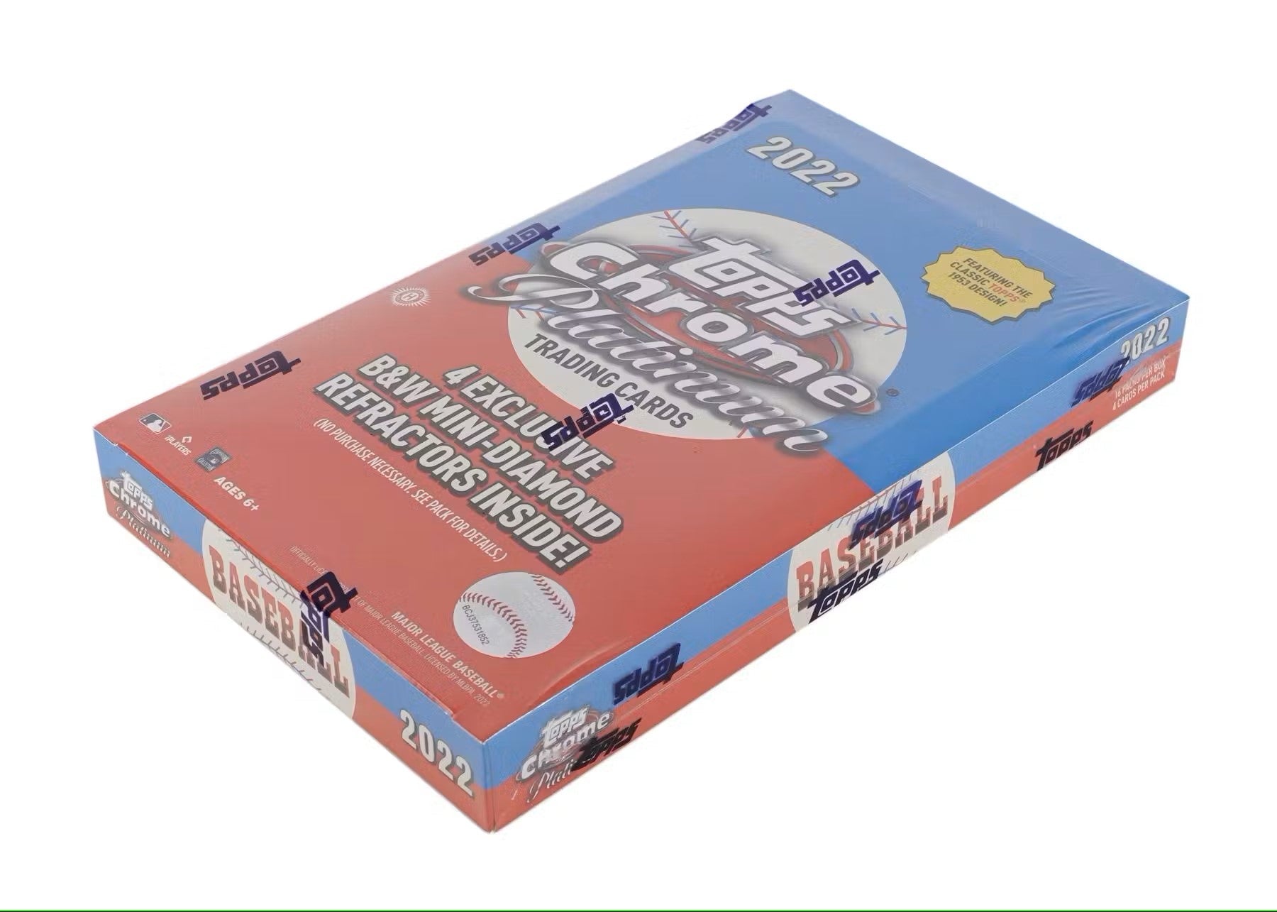 2022 Topps Chrome Platinum Anniversary Baseball Hobby LITE Box - Columbia Hobby - Sports Card Boxes - Toploaders - Card Savers