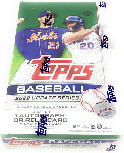 2022 Topps Update Series Baseball Hobby Box - Columbia Hobby - Sports Card Boxes - Toploaders - Card Savers