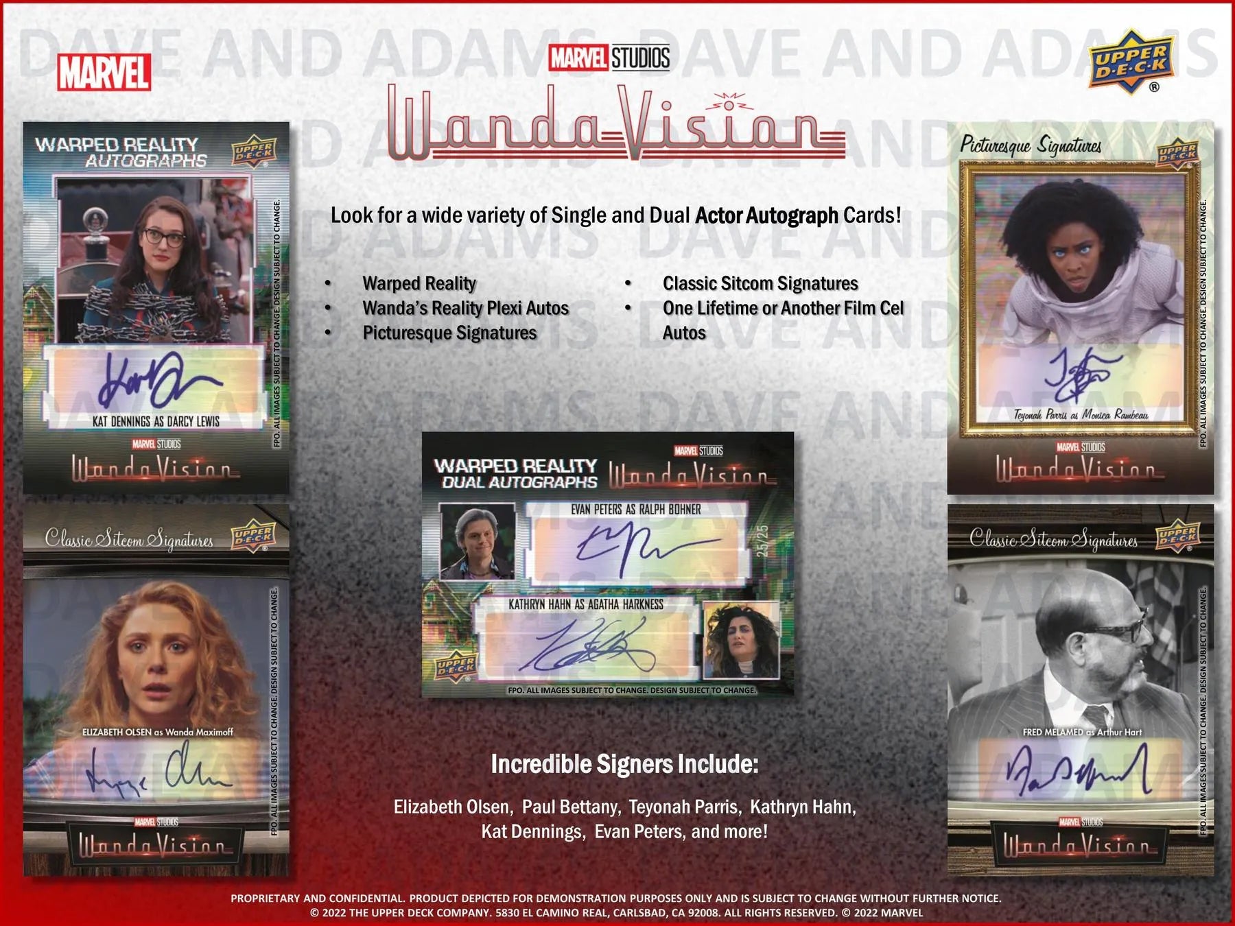 2022 Upper Deck WandaVision Hobby Box - Columbia Hobby - Sports Card Boxes - Toploaders - Card Savers