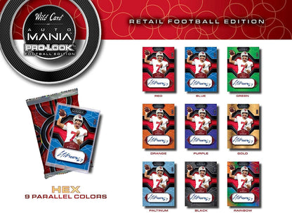 2022 Wild Card Auto Mania Pro Look Football Retail Box - Columbia Hobby - Sports Card Boxes - Toploaders - Card Savers