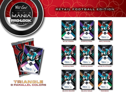2022 Wild Card Auto Mania Pro Look Football Retail Box - Columbia Hobby - Sports Card Boxes - Toploaders - Card Savers