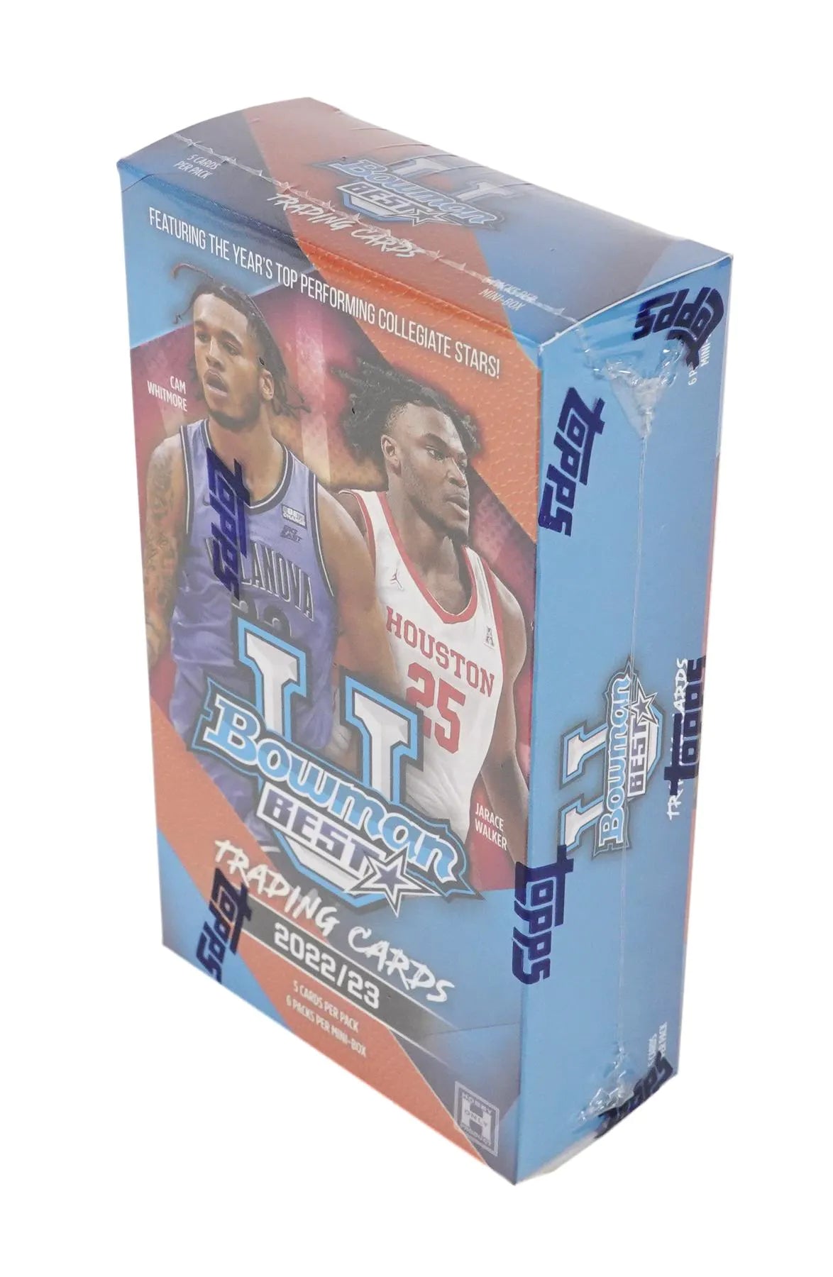 2022/23 Bowman University's Best Basketball Hobby Box - Columbia Hobby - Sports Card Boxes - Toploaders - Card Savers