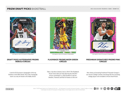 2022/23 Panini Prizm Draft Picks Basketball Fast Break Box - Columbia Hobby - Sports Card Boxes - Toploaders - Card Savers