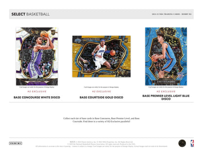 2022/23 Panini Select Basketball H2 Box - Columbia Hobby - Sports Card Boxes - Toploaders - Card Savers