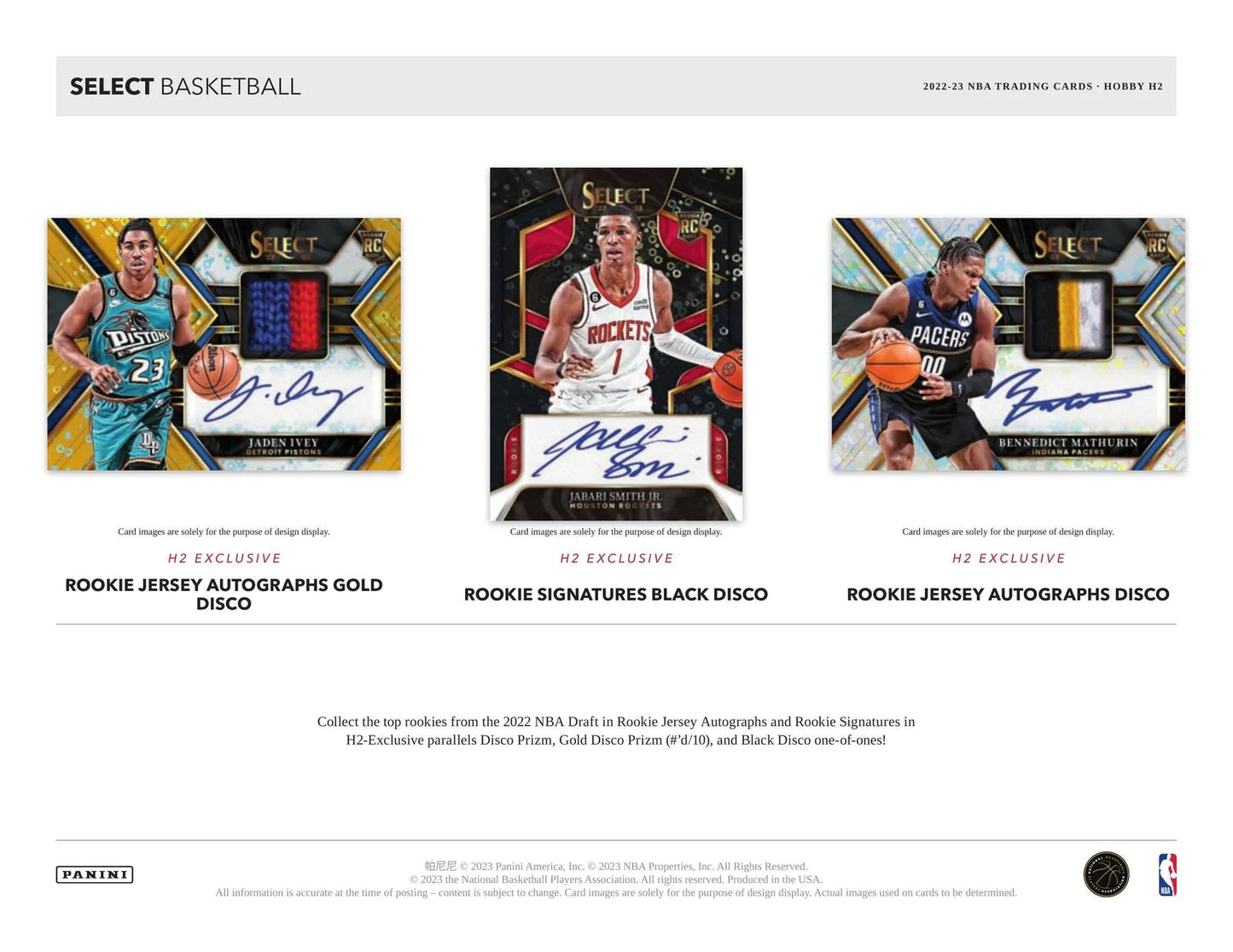 2022/23 Panini Select Basketball H2 Box - Columbia Hobby - Sports Card Boxes - Toploaders - Card Savers