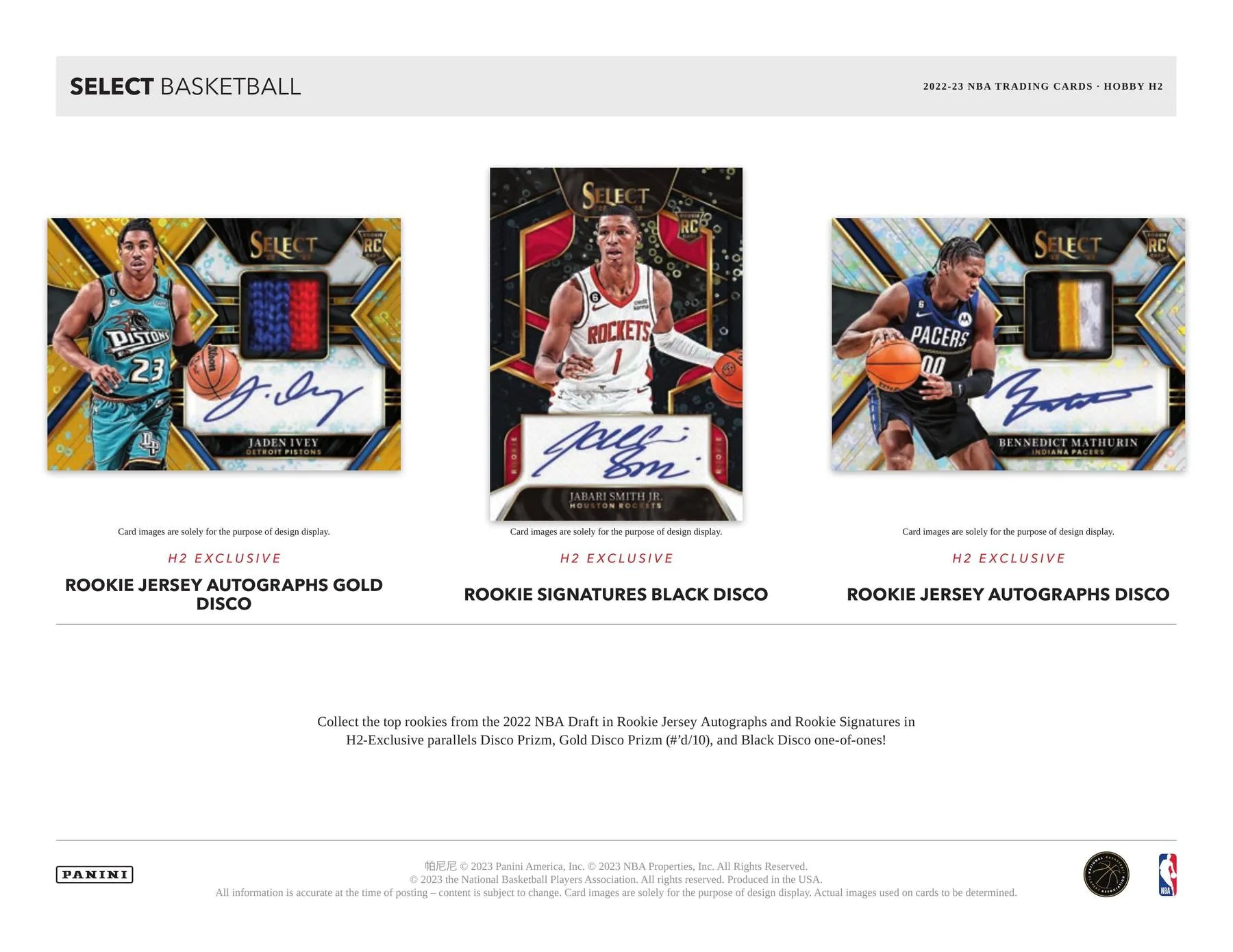 2022/23 Panini Select Basketball H2 Box - Columbia Hobby - Sports Card Boxes - Toploaders - Card Savers