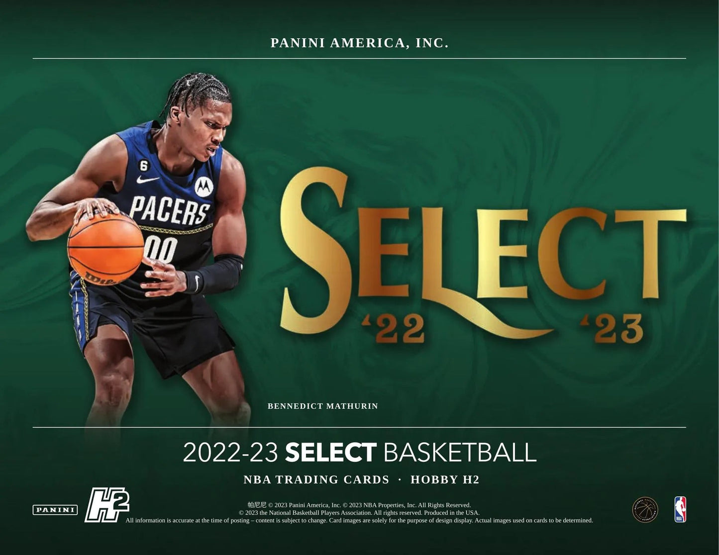 2022/23 Panini Select Basketball H2 Box - Columbia Hobby - Sports Card Boxes - Toploaders - Card Savers