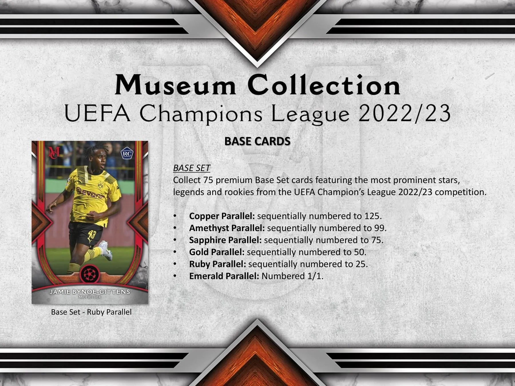2022/23 Topps Museum Collection UEFA Champions League Soccer Hobby Box - Columbia Hobby - Sports Card Boxes - Toploaders - Card Savers