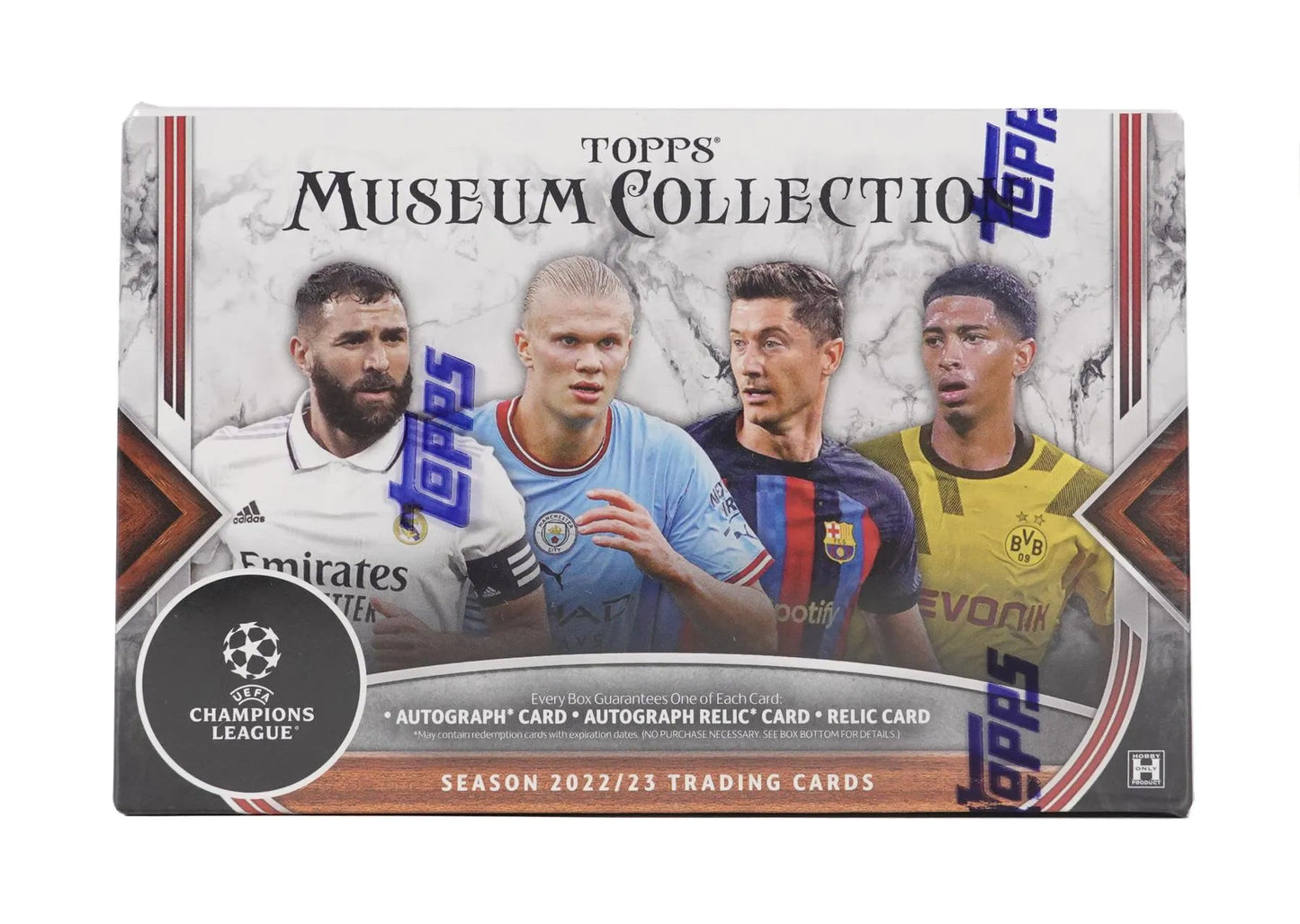 2022/23 Topps Museum Collection UEFA Champions League Soccer Hobby Box - Columbia Hobby - Sports Card Boxes - Toploaders - Card Savers