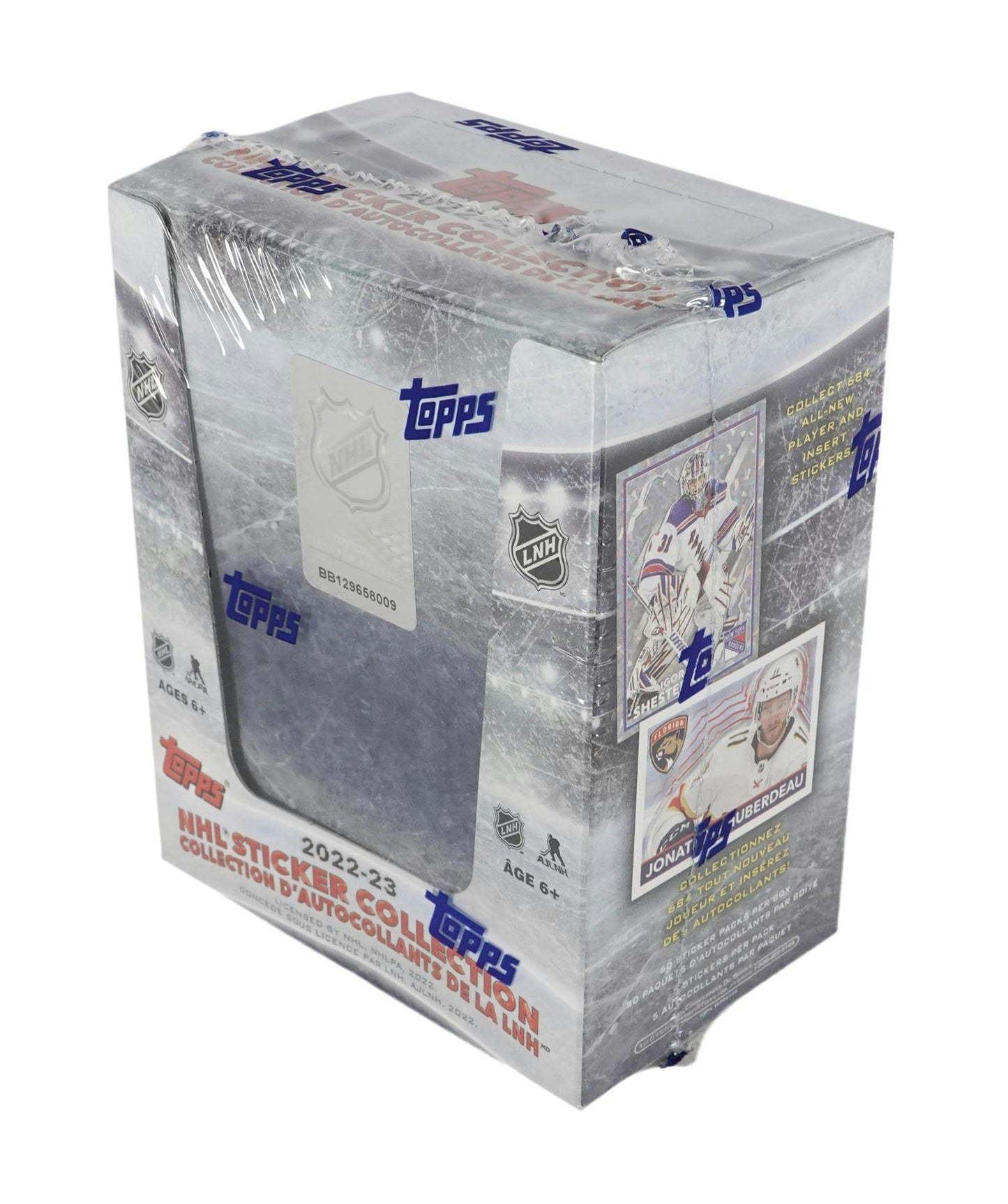 2022/23 Topps NHL Hockey Sticker Collection 50 - Pack Box | Columbia Sports Cards - Columbia Sports Cards