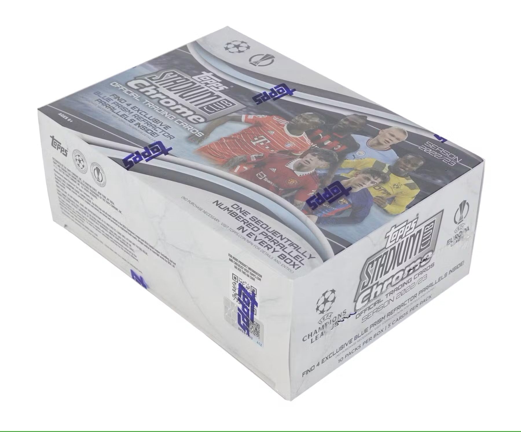 2022/23 Topps Stadium Club Chrome UEFA Club Competitions Soccer Giant Box - Columbia Hobby - Sports Card Boxes - Toploaders - Card Savers