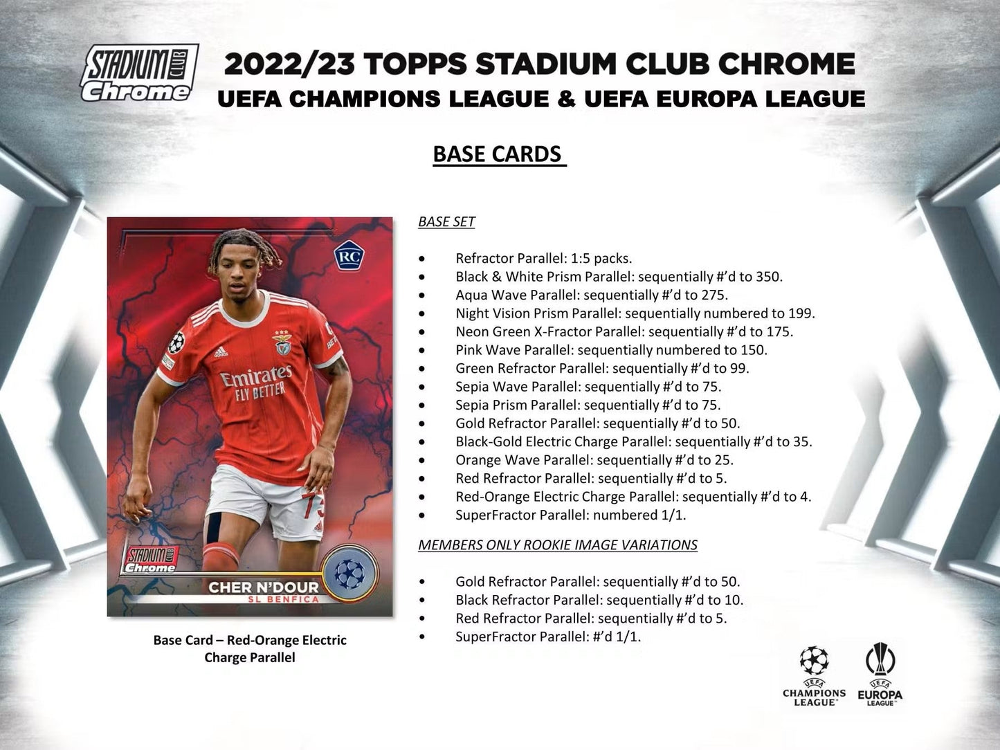 2022/23 Topps Stadium Club Chrome UEFA Club Competitions Soccer Giant Box - Columbia Hobby - Sports Card Boxes - Toploaders - Card Savers