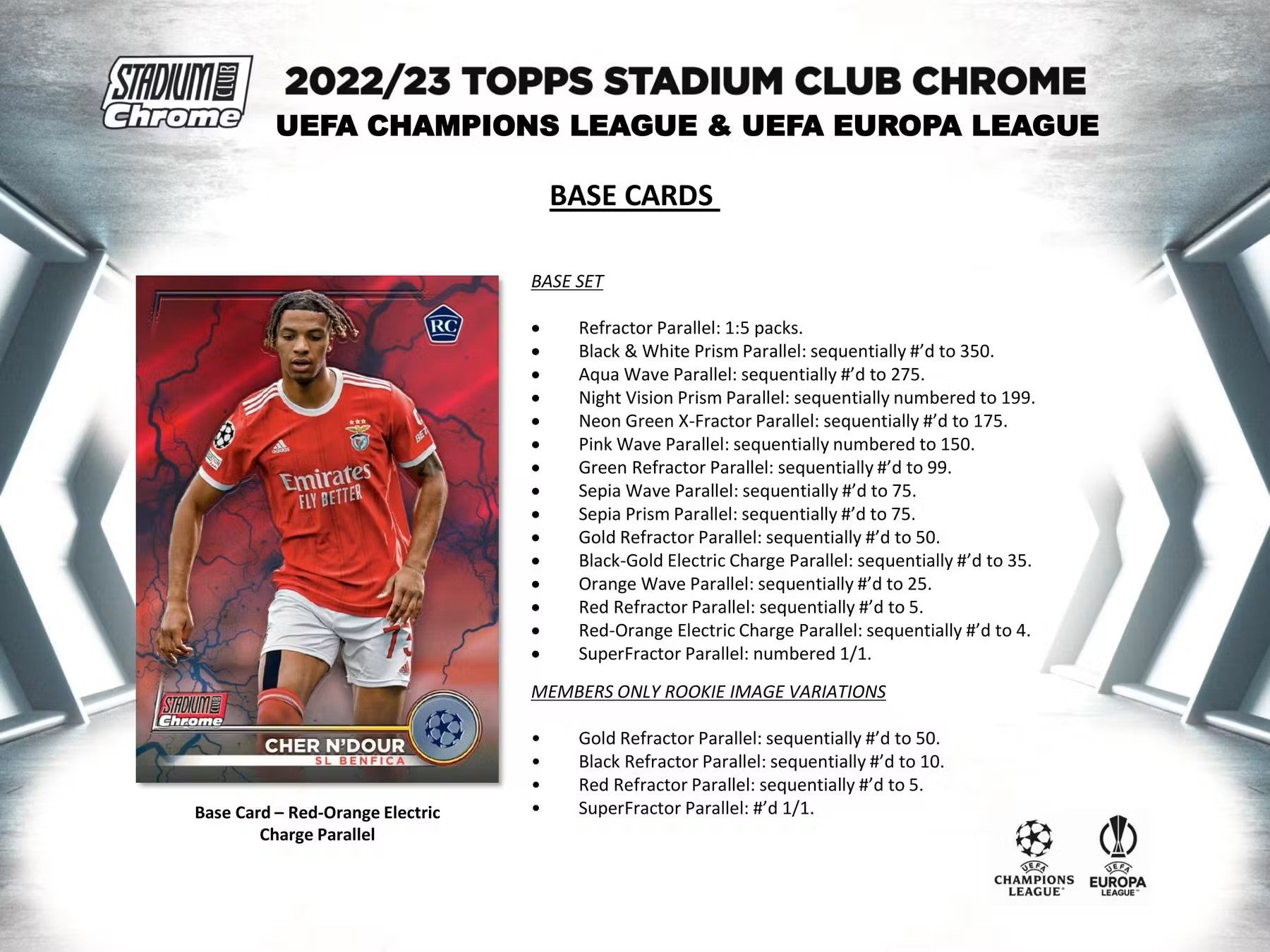 2022/23 Topps Stadium Club Chrome UEFA Club Competitions Soccer Giant Box - Columbia Hobby - Sports Card Boxes - Toploaders - Card Savers