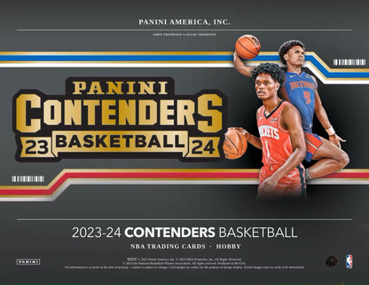 2023 - 24 Panini Contenders Basketball Hobby Box - Columbia Hobby - Sports Card Boxes - Toploaders - Card Savers