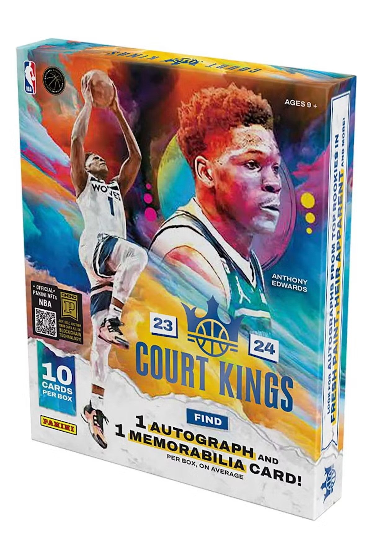 2023 - 24 Panini Court Kings Basketball Hobby Box - Columbia Hobby - Sports Card Boxes - Toploaders - Card Savers