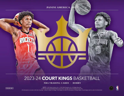 2023 - 24 Panini Court Kings Basketball Hobby Box - Columbia Hobby - Sports Card Boxes - Toploaders - Card Savers