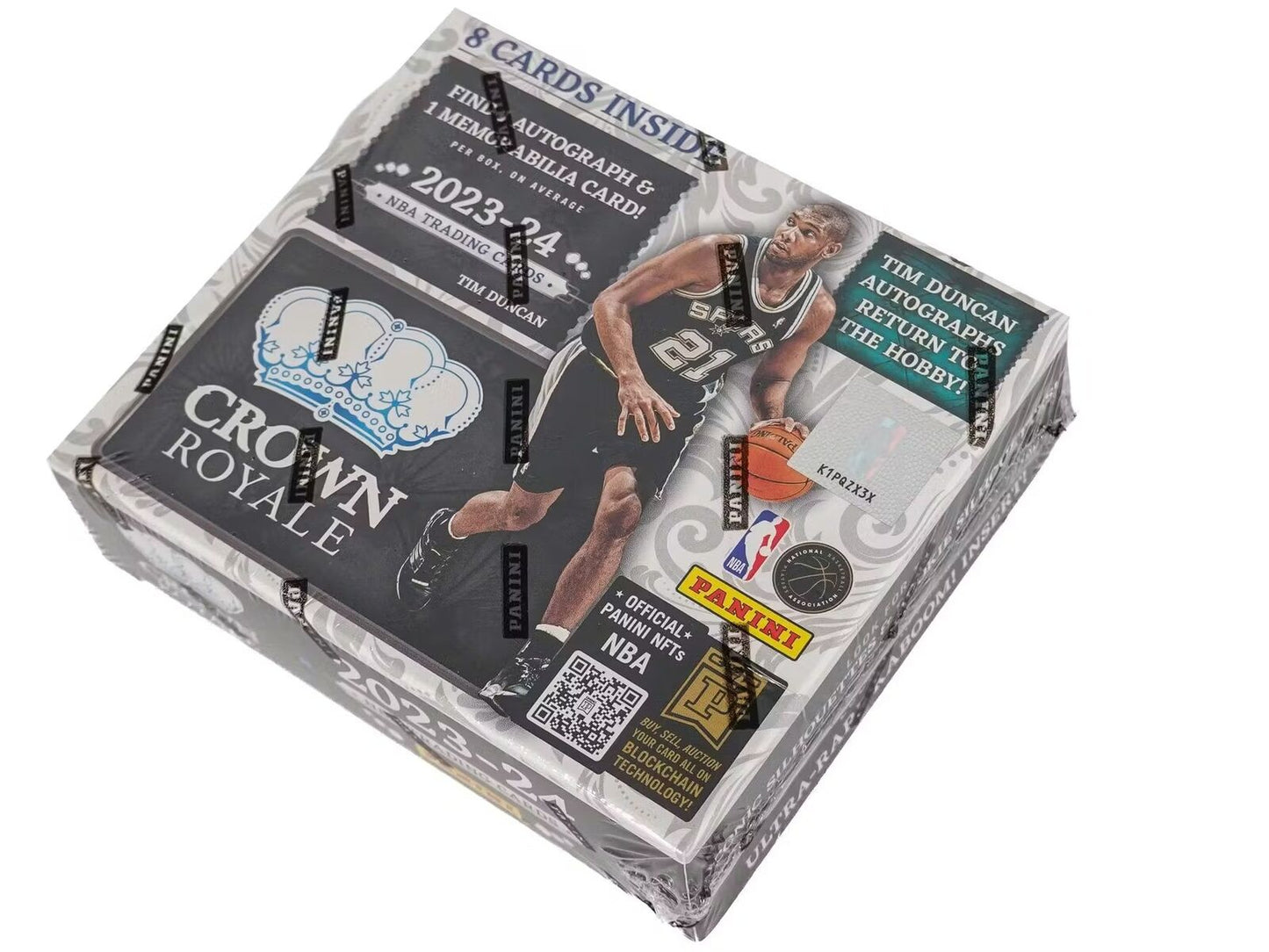 2023 - 24 Panini Crown Royale NBA Basketball Hobby Box - Columbia Hobby - Sports Card Boxes - Toploaders - Card Savers