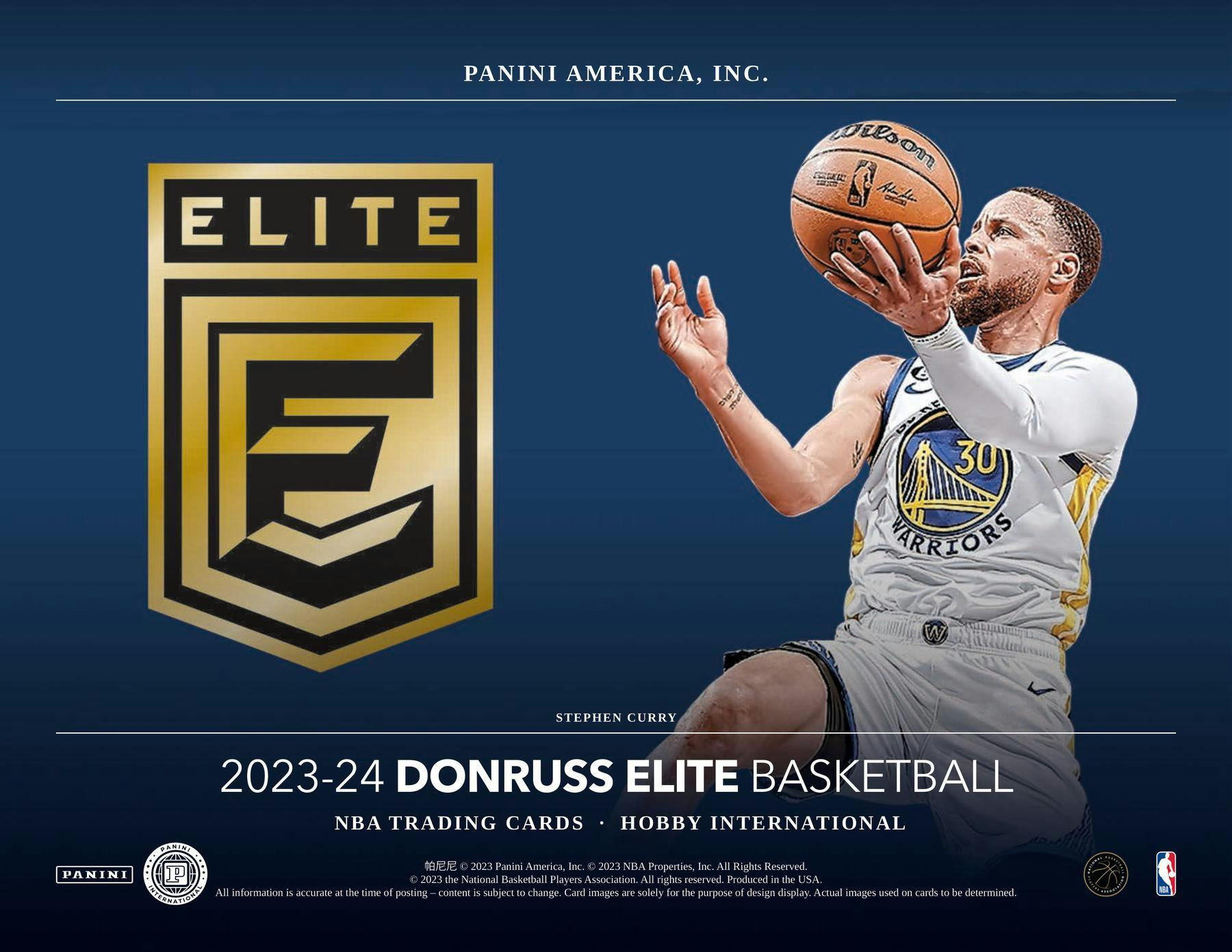 2023 - 24 Panini Donruss Elite Basketball International Hobby Box - Columbia Hobby - Sports Card Boxes - Toploaders - Card Savers
