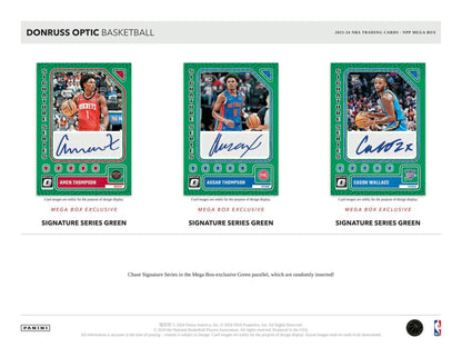 2023 - 24 Panini Donruss Optic Basketball Mega Box (Hyper Pink Prizms) - Columbia Hobby - Sports Card Boxes - Toploaders - Card Savers