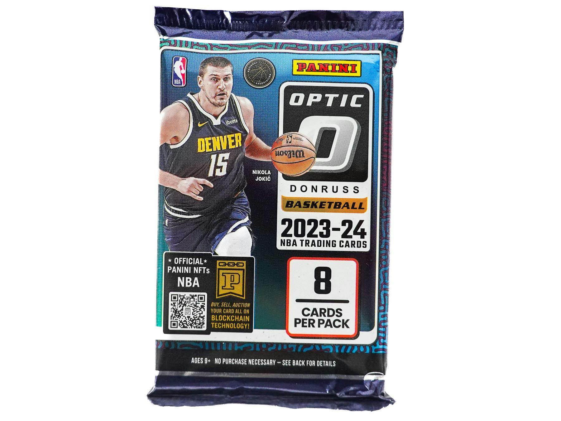 2023 - 24 Panini Donruss Optic Basketball Mega Box (Hyper Pink Prizms) - Columbia Hobby - Sports Card Boxes - Toploaders - Card Savers