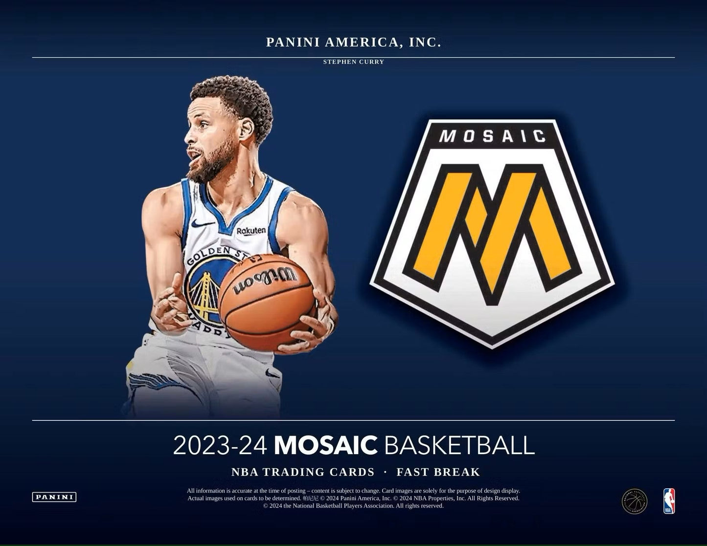 2023 - 24 Panini Mosaic Basketball Fast Break Box - Columbia Hobby - Sports Card Boxes - Toploaders - Card Savers