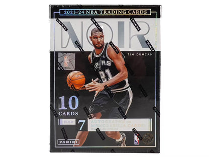 2023 - 24 Panini Noir Basketball Hobby Box - Columbia Hobby - Sports Card Boxes - Toploaders - Card Savers