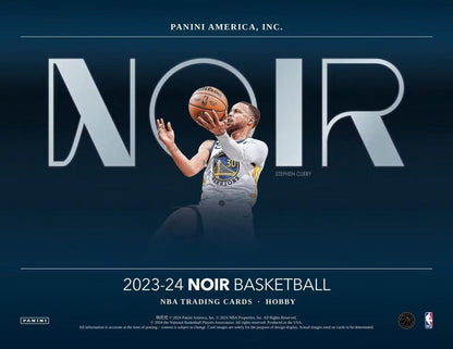 2023 - 24 Panini Noir Basketball Hobby Box - Columbia Hobby - Sports Card Boxes - Toploaders - Card Savers