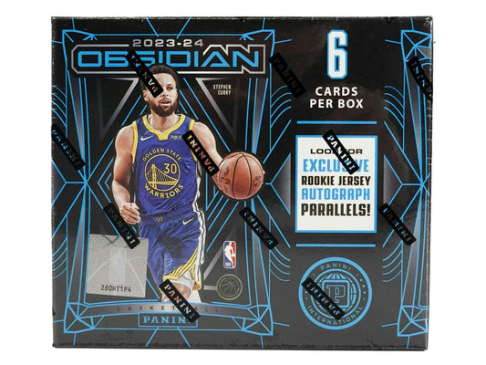 2023 - 24 Panini Obsidian Basketball International Hobby Box - Columbia Hobby - Sports Card Boxes - Toploaders - Card Savers