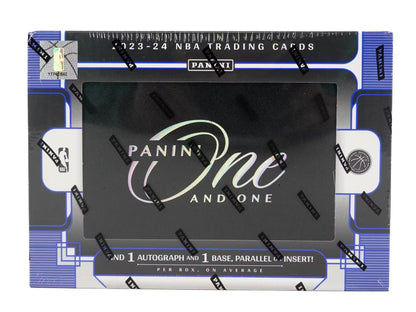 2023 - 24 Panini One and One Basketball Hobby Box - Columbia Hobby - Sports Card Boxes - Toploaders - Card Savers