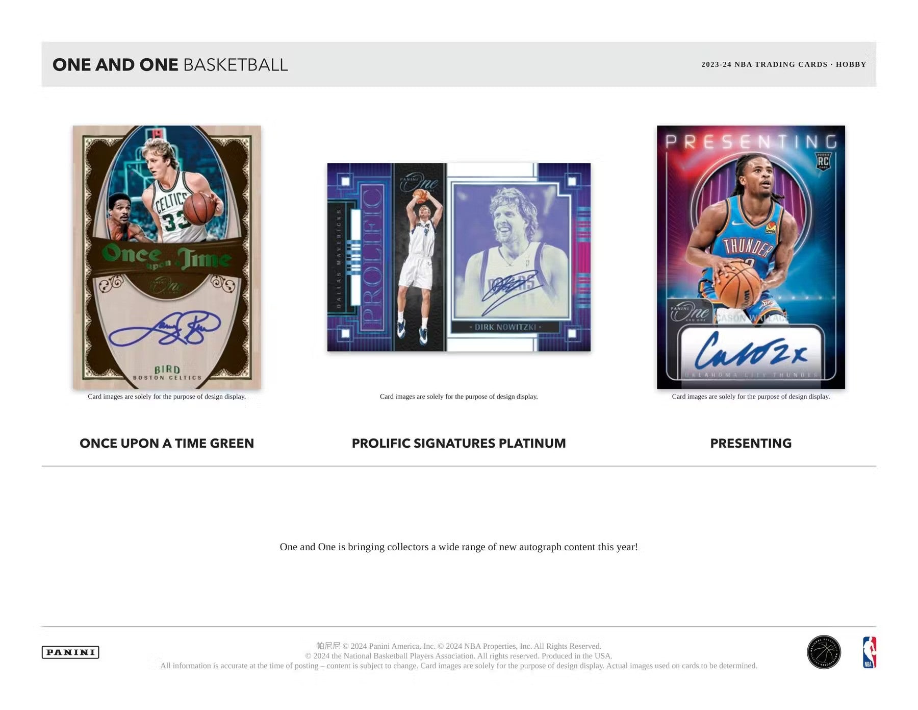 2023 - 24 Panini One and One Basketball Hobby Box - Columbia Hobby - Sports Card Boxes - Toploaders - Card Savers
