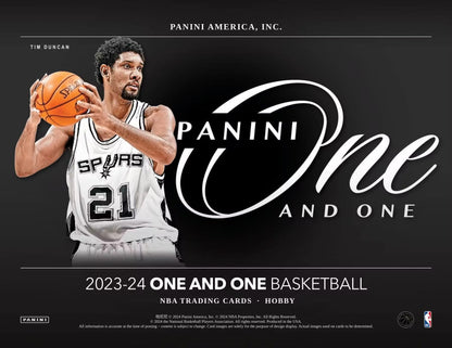 2023 - 24 Panini One and One Basketball Hobby Box - Columbia Hobby - Sports Card Boxes - Toploaders - Card Savers
