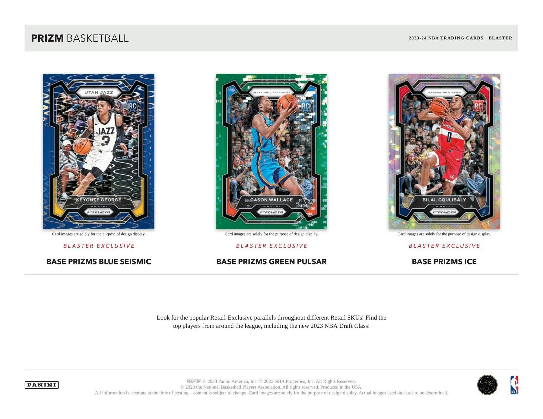 2023 - 24 Panini Prizm Basketball 6 - Pack Blaster Box (Ice Prizms!) - Columbia Hobby - Sports Card Boxes - Toploaders - Card Savers