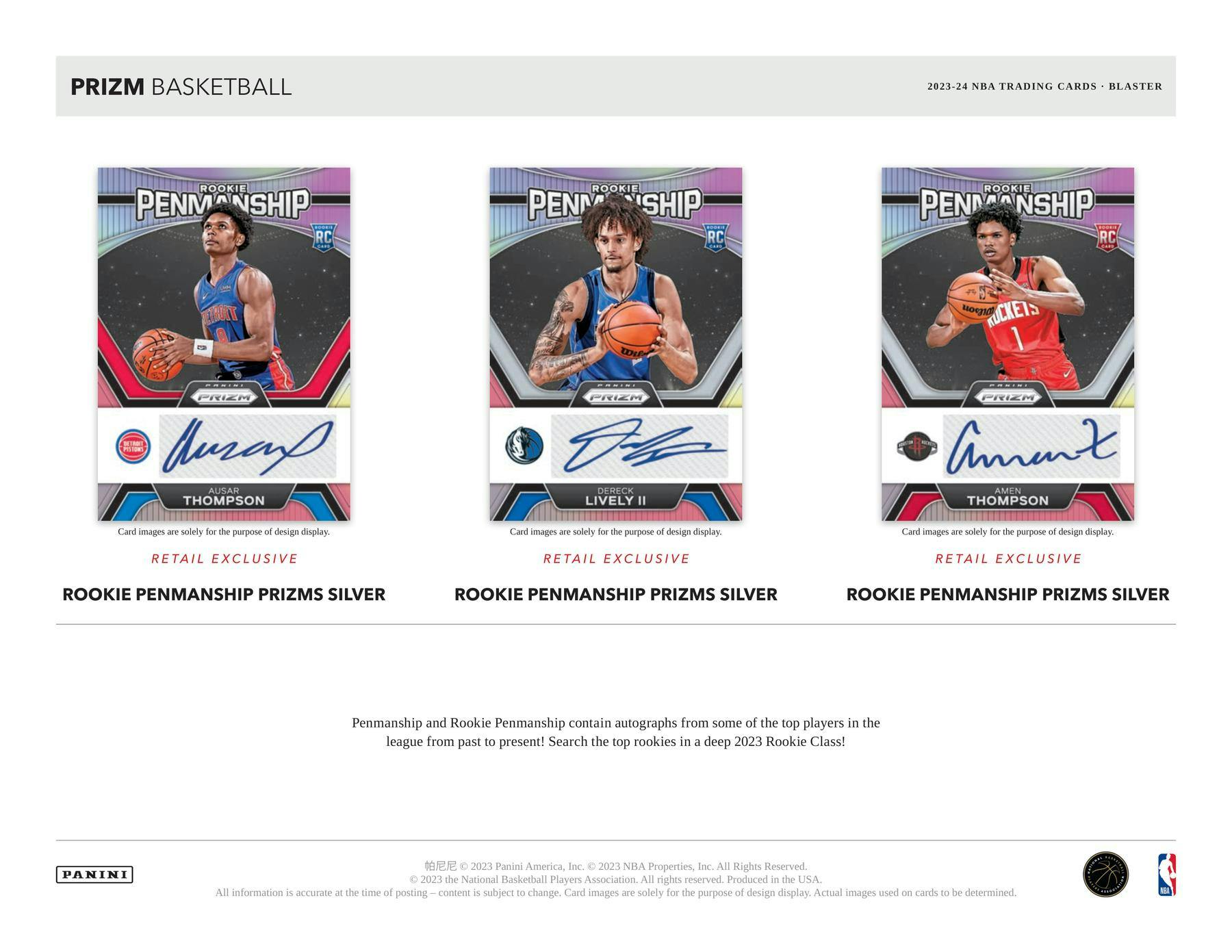 2023 - 24 Panini Prizm Basketball 6 - Pack Blaster Box (Ice Prizms!) - Columbia Hobby - Sports Card Boxes - Toploaders - Card Savers