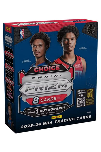 2023 - 24 Panini Prizm Basketball Choice Box - Columbia Hobby - Sports Card Boxes - Toploaders - Card Savers