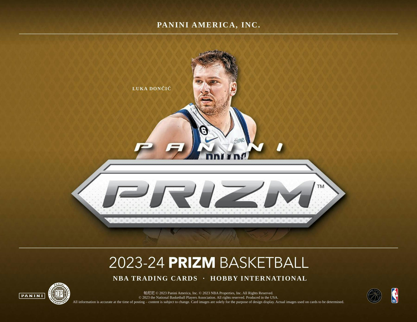 2023 - 24 Panini Prizm Basketball International Hobby Box - Columbia Hobby - Sports Card Boxes - Toploaders - Card Savers