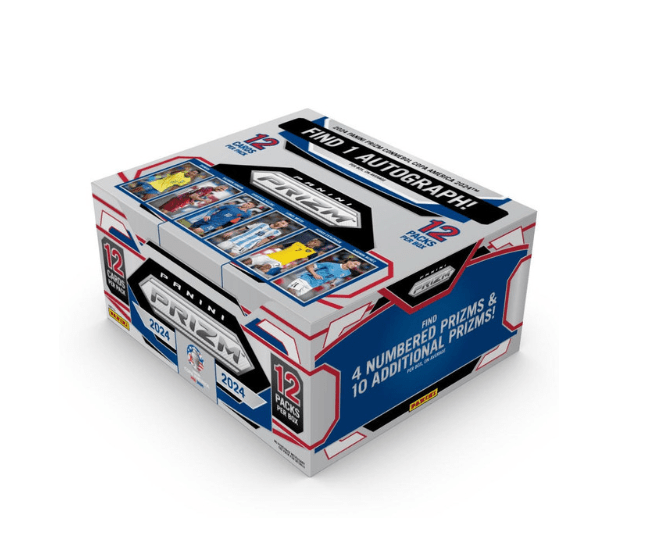 2023 - 24 Panini Prizm COPA America Soccer Hobby Box - Columbia Hobby - Sports Card Boxes - Toploaders - Card Savers
