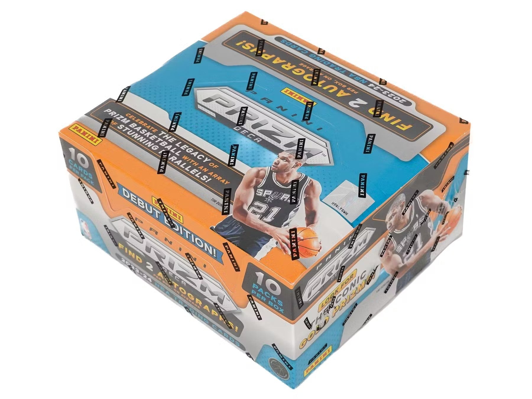 2023 - 24 Panini Prizm Deca Basketball Hobby Box - Columbia Hobby - Sports Card Boxes - Toploaders - Card Savers